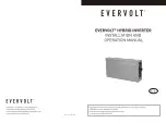 Panasonic EVERVOLT EVHB-I7 Installation And Operating Manual preview