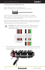 Предварительный просмотр 42 страницы Panasonic EverVolt Mini EVAC-105-2 Installation Manual