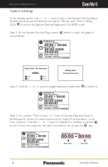 Предварительный просмотр 56 страницы Panasonic EverVolt Mini EVAC-105-2 Installation Manual