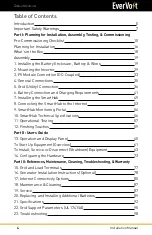 Preview for 4 page of Panasonic EverVolt Standard EVAC-105-4 Installation & Service Manual