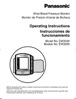 Panasonic EW-3039 Operating Instructions Manual preview