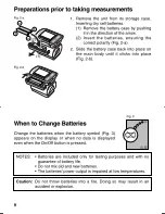 Preview for 10 page of Panasonic EW-3039 Operating Instructions Manual