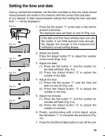Preview for 11 page of Panasonic EW-3039 Operating Instructions Manual