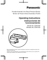 Panasonic EW-3109 Operating Instructions Manual preview