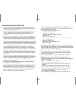 Предварительный просмотр 3 страницы Panasonic EW-3122 Operating Manual