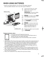 Preview for 11 page of Panasonic EW-3152 Operating Instructions Manual