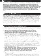 Preview for 4 page of Panasonic EW-BU04W User Manual