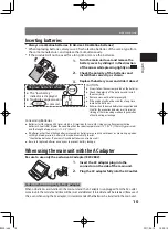 Preview for 11 page of Panasonic EW-BU35 Operating Instructions Manual