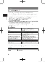 Preview for 22 page of Panasonic EW-BU35 Operating Instructions Manual