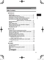 Предварительный просмотр 3 страницы Panasonic EW-BU35W Operating Instructions Manual