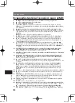 Предварительный просмотр 32 страницы Panasonic EW-BU35W Operating Instructions Manual