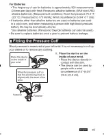 Предварительный просмотр 11 страницы Panasonic EW-BW10 Operating Instructions Manual