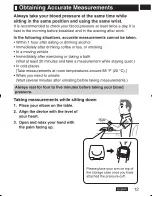 Preview for 13 page of Panasonic EW-BW10 Operating Instructions Manual