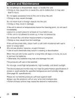 Preview for 24 page of Panasonic EW-BW10 Operating Instructions Manual