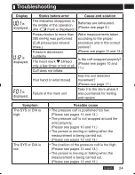 Предварительный просмотр 25 страницы Panasonic EW-BW10 Operating Instructions Manual