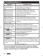 Preview for 26 page of Panasonic EW-BW10 Operating Instructions Manual