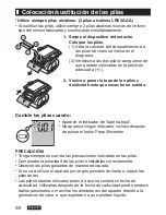 Предварительный просмотр 10 страницы Panasonic EW-BW30 Instrucciones De Uso