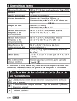 Preview for 32 page of Panasonic EW-BW30 (Spanish) Instrucciones De Uso