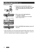 Предварительный просмотр 18 страницы Panasonic EW-BW30S Operating Instructions Manual