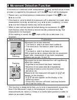 Предварительный просмотр 25 страницы Panasonic EW-BW30S Operating Instructions Manual