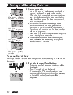 Предварительный просмотр 28 страницы Panasonic EW-BW30S Operating Instructions Manual