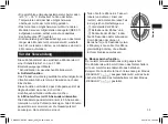 Preview for 33 page of Panasonic EW-DC12 Operating Instructions Manual