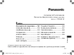 Предварительный просмотр 131 страницы Panasonic EW-DC12 Operating Instructions Manual