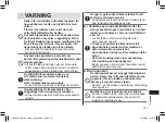 Предварительный просмотр 157 страницы Panasonic EW-DC12 Operating Instructions Manual