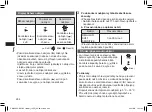 Предварительный просмотр 264 страницы Panasonic EW-DC12 Operating Instructions Manual