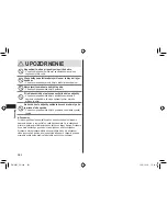 Предварительный просмотр 262 страницы Panasonic EW?DE92 Operating Instructions Manual