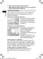 Предварительный просмотр 30 страницы Panasonic EW-DJ11 Operating Instructions Manual