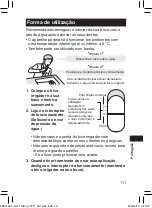 Предварительный просмотр 111 страницы Panasonic EW-DJ11 Operating Instructions Manual