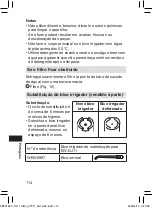 Предварительный просмотр 114 страницы Panasonic EW-DJ11 Operating Instructions Manual