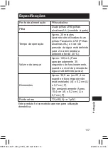 Предварительный просмотр 117 страницы Panasonic EW-DJ11 Operating Instructions Manual