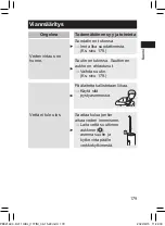 Предварительный просмотр 179 страницы Panasonic EW-DJ11 Operating Instructions Manual