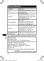 Предварительный просмотр 244 страницы Panasonic EW-DJ11 Operating Instructions Manual