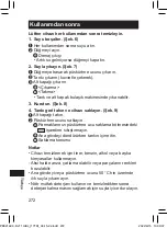 Предварительный просмотр 272 страницы Panasonic EW-DJ11 Operating Instructions Manual