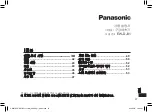 Предварительный просмотр 37 страницы Panasonic EW-DJ31 Operating Instructions Manual