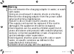 Preview for 2 page of Panasonic EW-DJ40-W503 Operating Instructions Manual