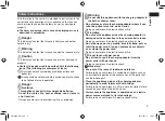 Preview for 3 page of Panasonic EW-DJ40-W503 Operating Instructions Manual