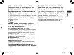 Preview for 15 page of Panasonic EW-DJ40-W503 Operating Instructions Manual