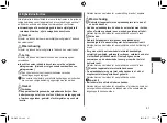 Preview for 47 page of Panasonic EW-DJ40-W503 Operating Instructions Manual