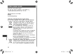 Preview for 78 page of Panasonic EW-DJ40-W503 Operating Instructions Manual