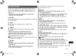 Preview for 179 page of Panasonic EW-DJ40-W503 Operating Instructions Manual