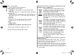 Preview for 8 page of Panasonic EW-DL40 Operating Instructions Manual