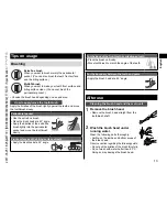 Preview for 13 page of Panasonic EW-DL75 Operating Instructions Manual