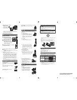 Preview for 2 page of Panasonic EW-DL80-S Operating Instructions