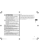 Preview for 39 page of Panasonic EW?DL82 Operating Instructions Manual