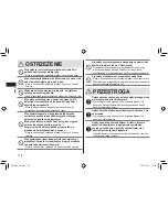 Preview for 178 page of Panasonic EW?DL82 Operating Instructions Manual