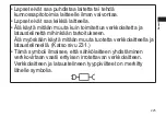 Preview for 225 page of Panasonic EW-DP52 Operating Instructions Manual